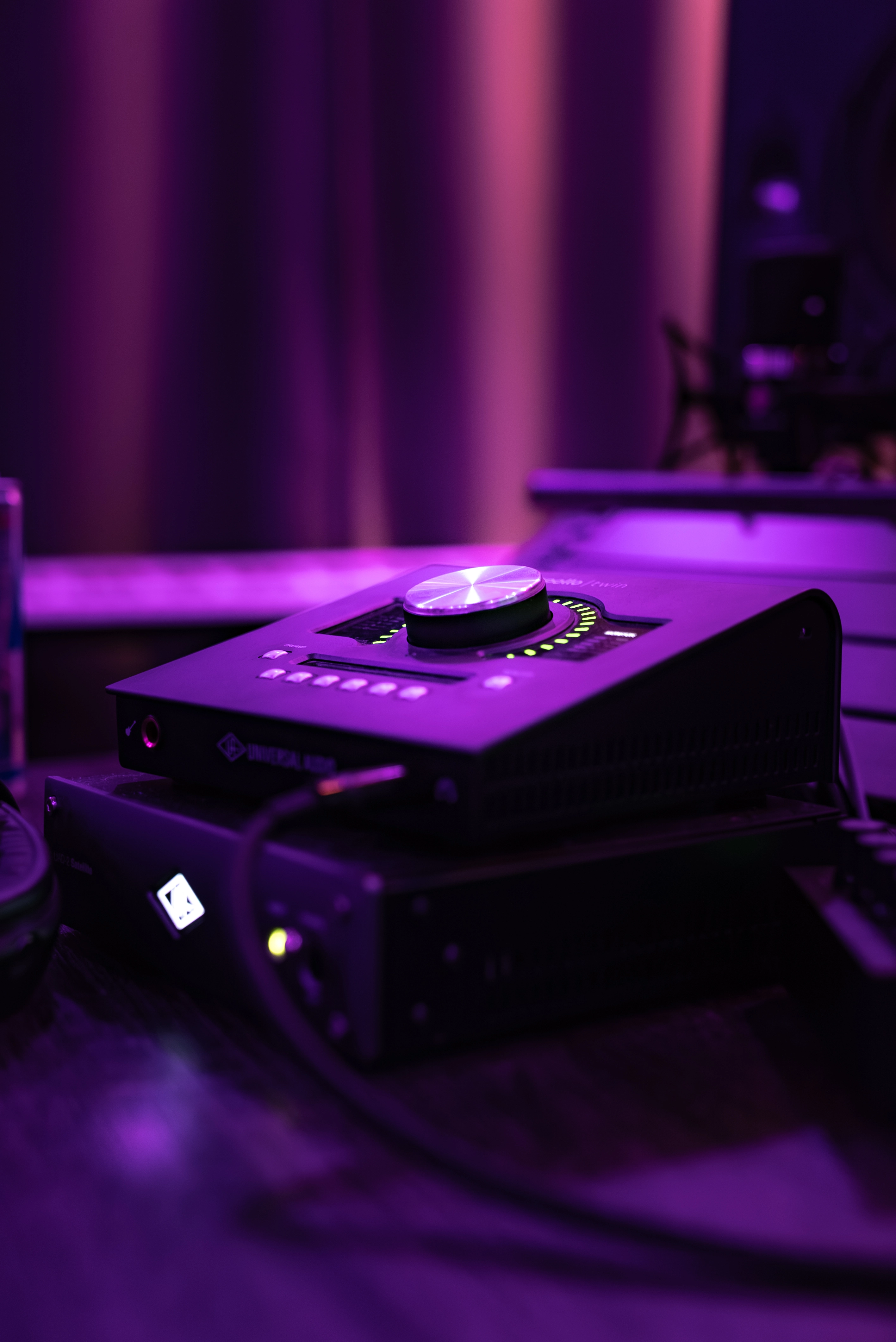 Studio Innenraum für Musikproduktionen